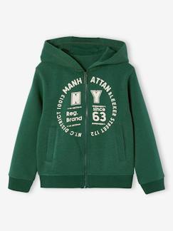 Sudadera deportiva con capucha y cremallera BASICS niño