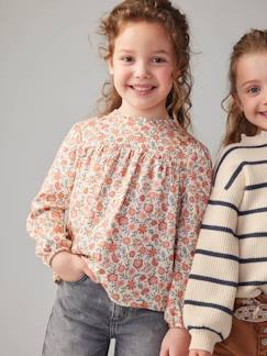 Niña-Camisas y Blusas-Blusa de flores para niña