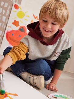 Sudadera con capucha colorblock, niño