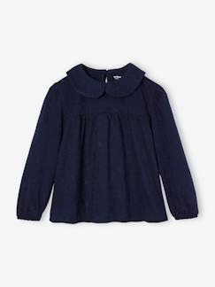 -Blusa con bordado inglés para niña