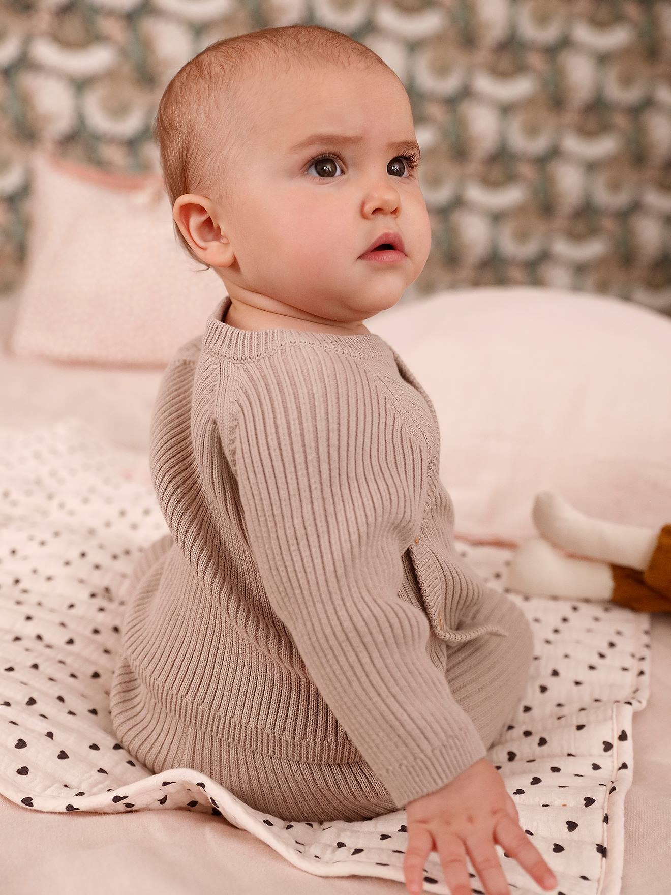 Chaqueta Punto Amarillo Nanos Bebu00e9 Niu00f1a Ro Infantil