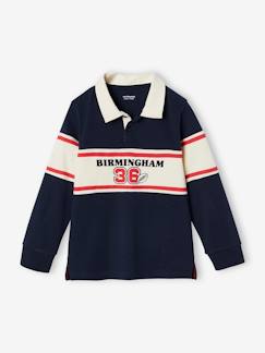 Polo estilo rugby para niño