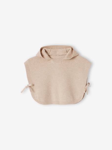 OEKO-TEX®-Bebé-Capa/jersey de punto tricot con capucha fantasía con orejitas para bebé