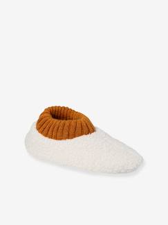 Calzado-Zapatillas de casa de sherpa para niña