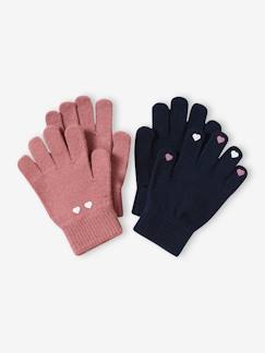 Niña-Accesorios-Pack de 2 pares de guantes mágicos para niña