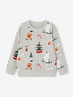 Sudadera de Navidad con estampado divertido para niño