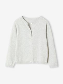 Chaqueta Basics de punto fino para niña