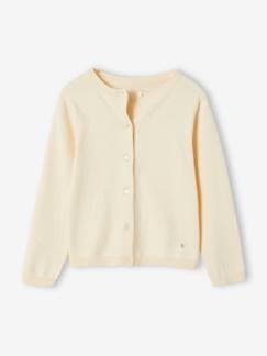 Chaqueta Basics de punto fino para niña