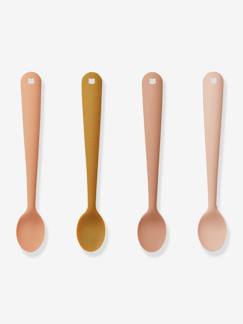 Puericultura-Comida-Vajillas y cubiertos, cofres para alimentos-Set de 4 cucharas de aprendizaje Siv - LIEWOOD