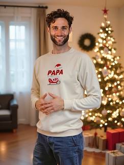 -Sudadera hombre "Meilleur Papa de Noël" Colección cápsula Familia