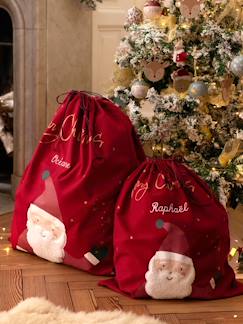 -Bolsa personalizable para juguetes «Papá Noel»