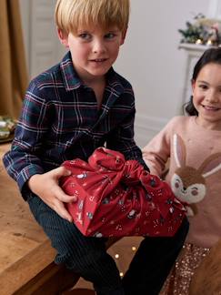 Camisa navideña a cuadros para niño