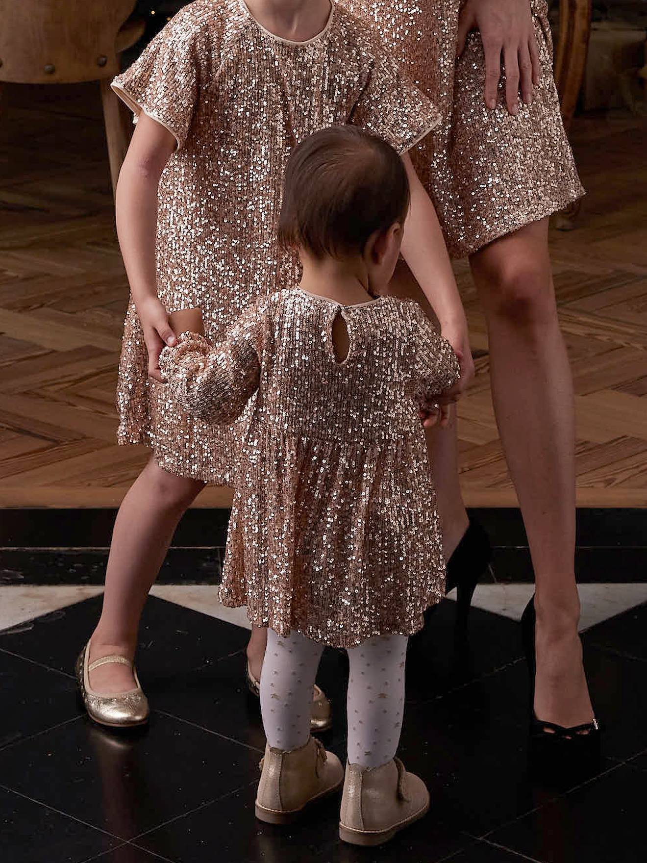 Vestido Facil Bebe Vestido De Fiesta Con Lentejuelas Para Bebé