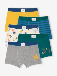 Niño-Ropa interior-Pack de 5 boxers elásticos COOL niño