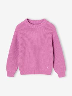 Niña-Jerséis, chaquetas de punto, sudaderas-Jersey de punto inglés para niña