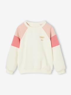 Niña-Jerséis, chaquetas de punto, sudaderas-Sudadera colorblock para niña