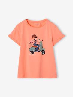 Niña-Camiseta con motivo "à bicyclette" para niña