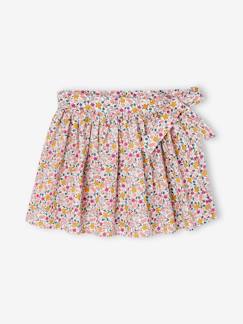 Niña-Faldas-Falda-short estampada para niña