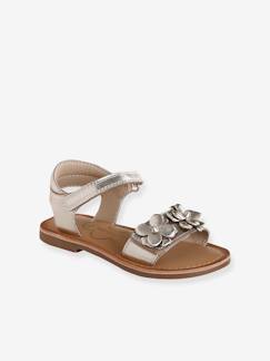 Calzado-Sandalias de piel infantiles para ceremonia especial autonomía
