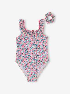 VERTBAUDET Lot de 7 shorties fleurs fille en coton bio