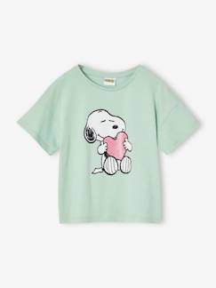 Niña-Camisetas-Camiseta Peanuts® Snoopy con corazón de purpurina