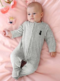 Bebé-Pijamas-Pijama para bebé de terciopelo orgánico y espalda fantasía