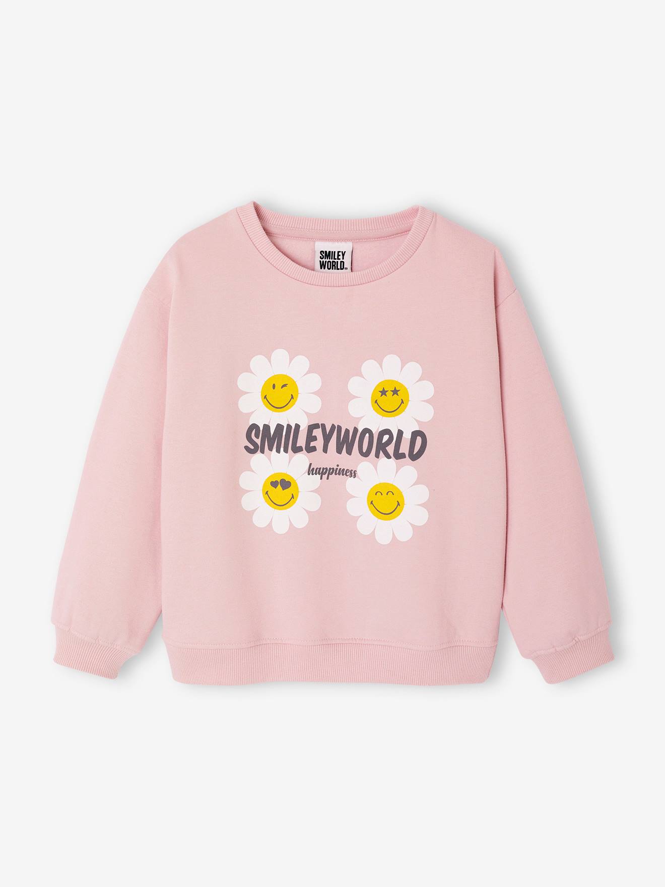 Sudadera Smiley® World infantil rosa rosa pálido 385