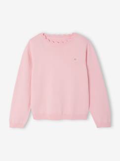Niña-Jerséis, chaquetas de punto, sudaderas-Jersey BASICS personalizable para niña