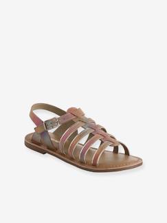 Calzado-Sandalias con múltiples correas, para niña