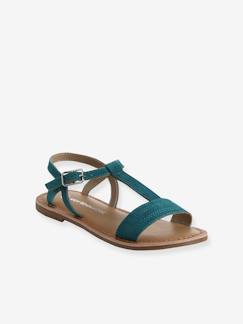 Calzado-Sandalias de piel para niña
