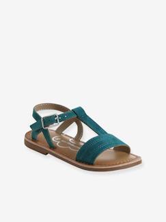 Calzado-Sandalias de piel para niña, especial autonomía