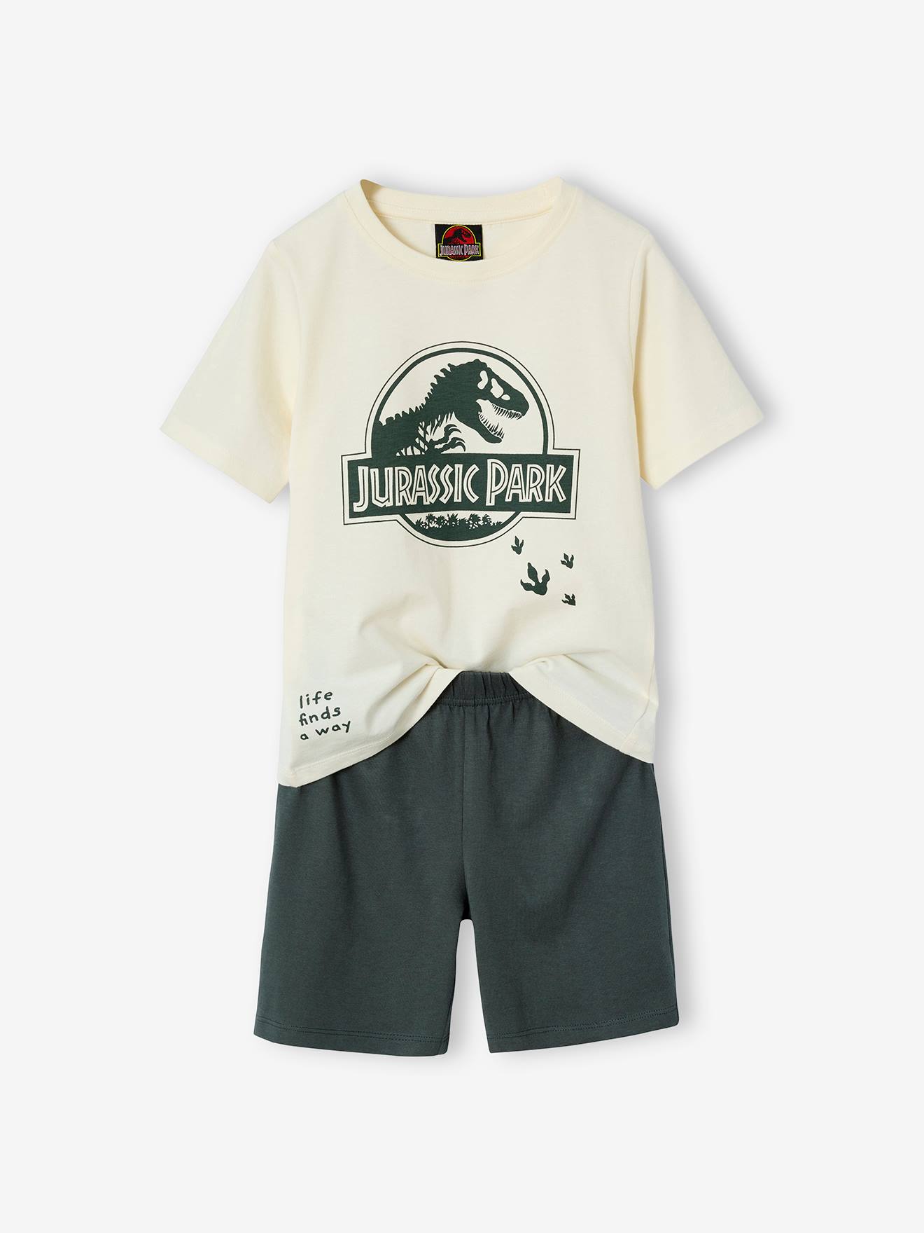 Pijama con short JURASSIC PARK® gris ratón Jurassic World