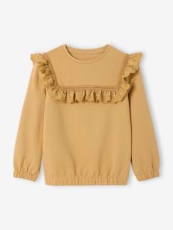 Niña-Jerséis, chaquetas de punto, sudaderas-Sudadera bordada para niña