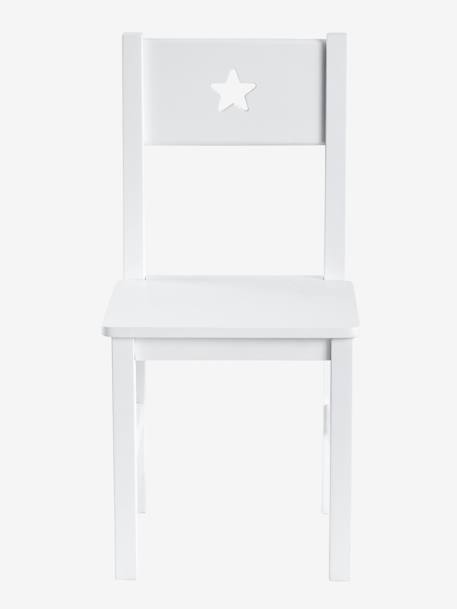 Silla infantil Sirius, altura del asiento 30 cm Blanco+Gris 