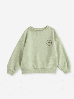 Niña-Jerséis, chaquetas de punto, sudaderas-Sudadera deportiva con holograma en la espalda para niña