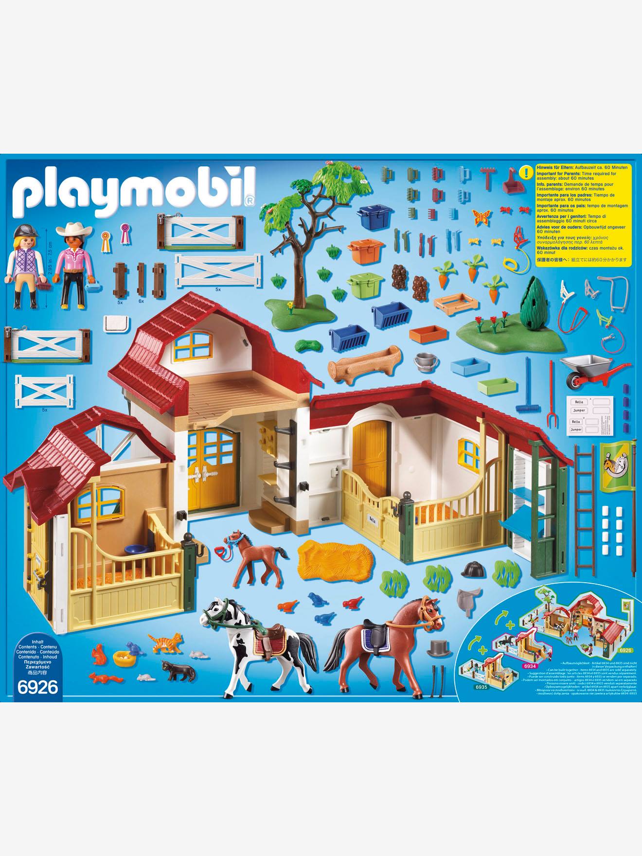 torneo de caballos playmobil