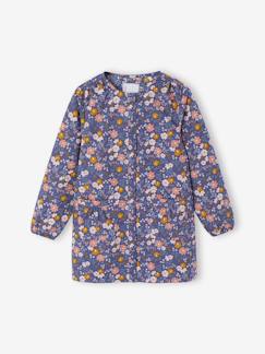 Bata escolar personalizable MARGOT lisa para niña rosado Vertbaudet