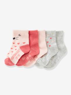 Bebé-Lote de 5 pares de calcetines para bebé