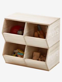 Habitación y Organización-Almacenaje-Baúles de almacenaje -Mueble 4 cajas Toys