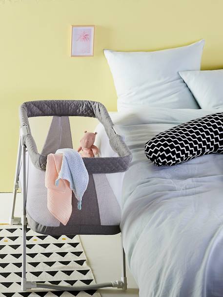 Cuna portátil Nest'travel BEIGE MEDIO JASPEADO+GRIS MEDIO JASPEADO 