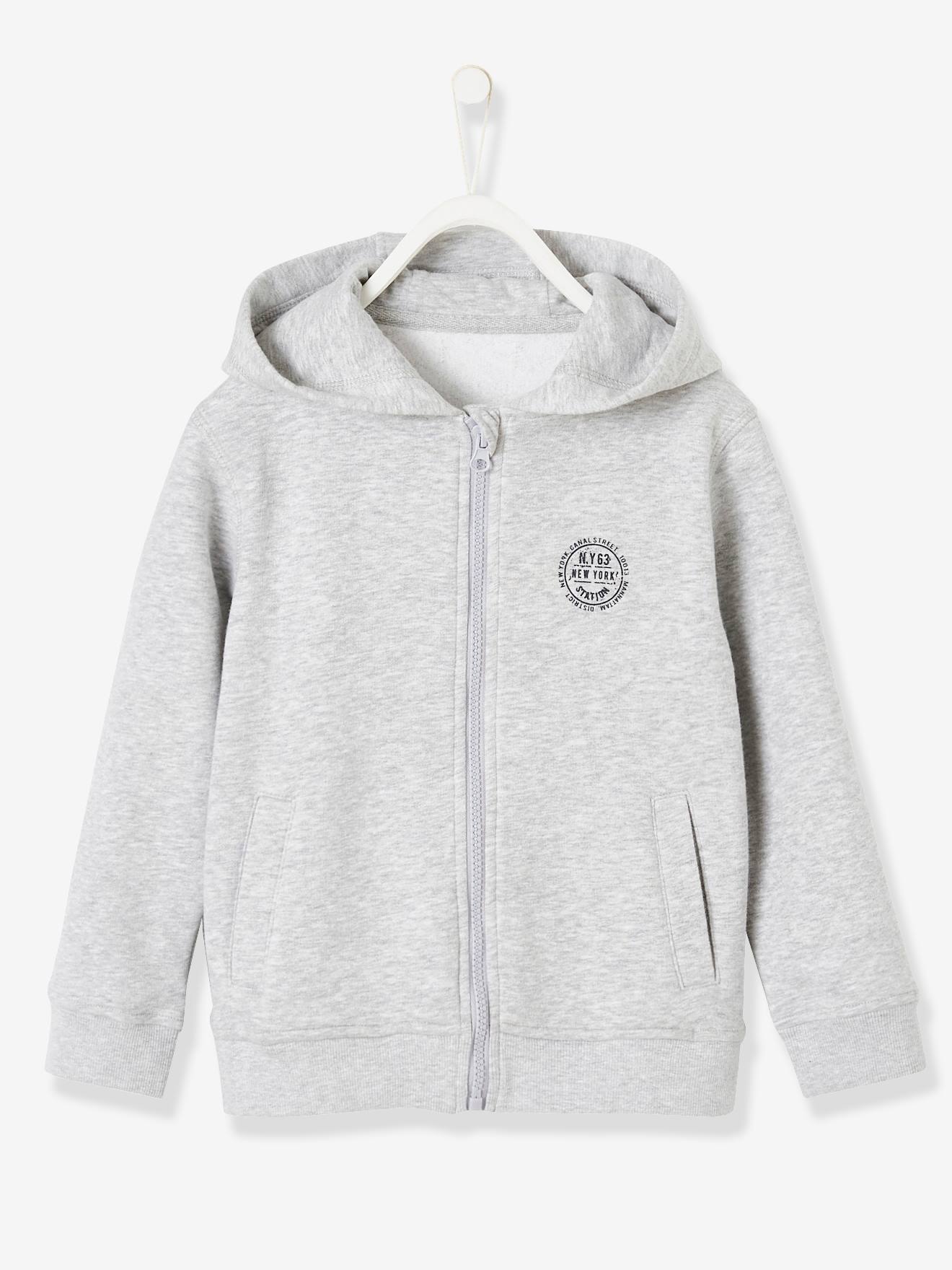 sudadera cremallera niño