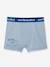 Pack de 3 boxers niño Dino AZUL MEDIO BICOLOR/MULTICOLOR 