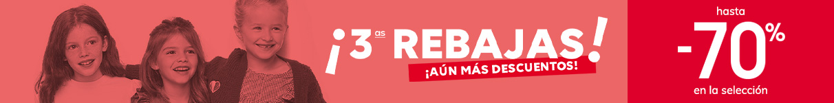 ¡3as REBAJAS! ¡3as REBAJAS!
