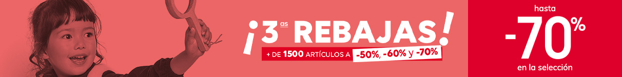 ¡3as REBAJAS! ¡3as REBAJAS!