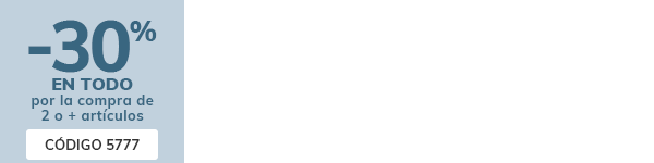 Summer escape Summer escape -30%* en todo por la compra de 2 o + artículos