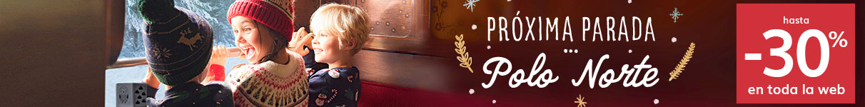 Próxima Parada… Polo Norte hasta -30% en toda la web Próxima Parada… Polo Norte