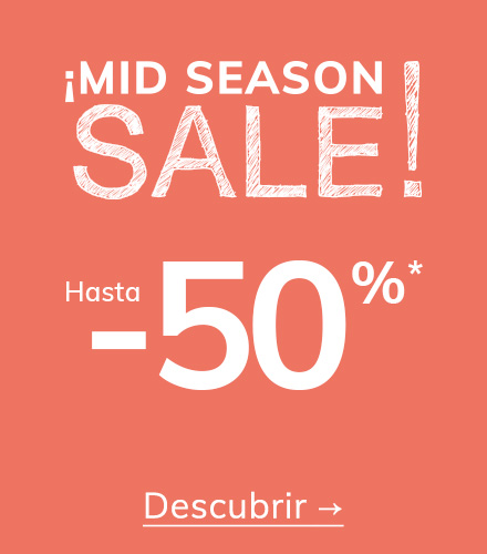 Mid Season Sale Hasta -50%